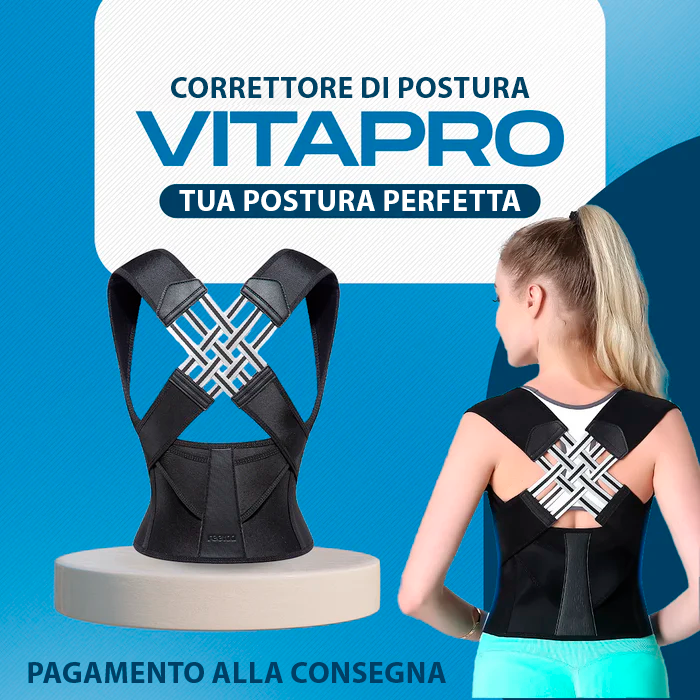 VitaPro Correttore [NUOVA POSTURA IN POCHI SECONDI]